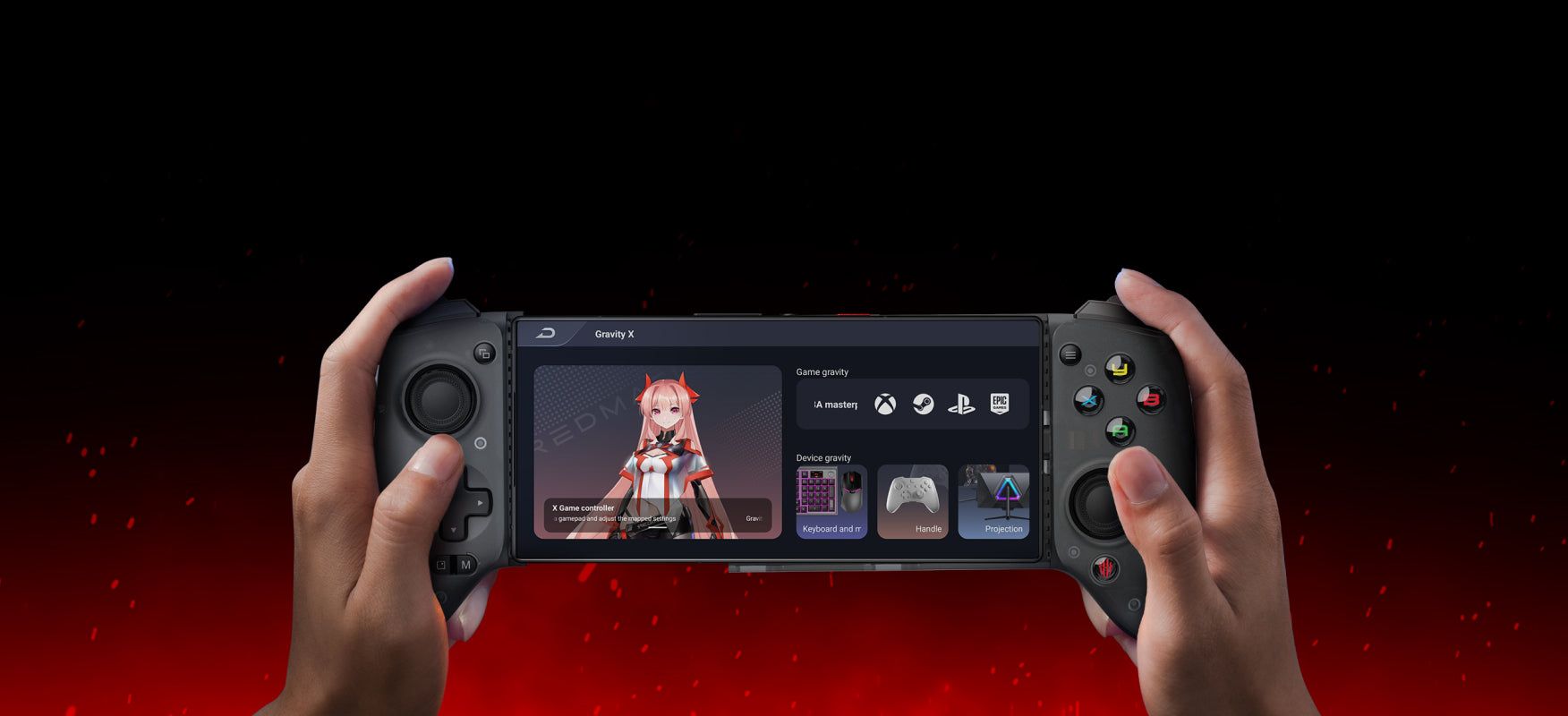 スマホアクセサリー REDMAGIC SHADOW BLADE  GAME PAD REDMAGIC Shadow Blade Gamepad 2 - REDMAGIC (Global